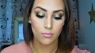 Dramatic Halo Eye Tutorial - Maybelline 24K Palette | Yari G