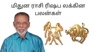 Mithuna Rasi Rishaba Lagna Palangal | மிதுன ராசி ரிஷப லக்கின பலன்கள்