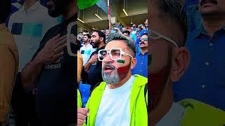 Pakistan fan supporting Team India against Australia #championtrophy