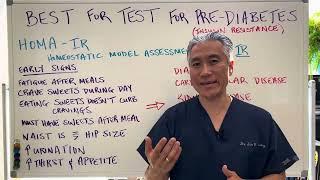 PreDIABETES--Best TEST