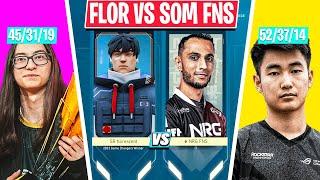 NRG s0m had the most intense game with 8x Overtime vs SR florescent ft NRG FNS... | VALORANT