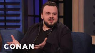 John Bradley Went Go-Karting At Kit Harington’s Bachelor Party | CONAN on TBS