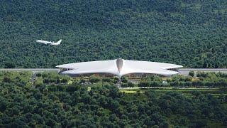 Lishui Airport Nears Completion [ Architecture Video ]