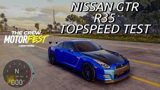 Nissan GTR R35 2015 | Top Speed Test | The Crew Motorfest | 4K | PS5 Gameplay