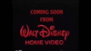 Coming Soon from Walt Disney Home Video - UK (1994)