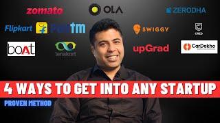 How To Get Jobs In Startups I Jobs In Startups I Startup Jobs For Freshers