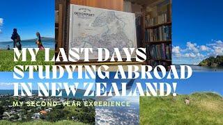 my last days studying abroad in new zealand!