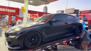 POV 2025 BMW M4 GETS CRASHED INTO BY A HYUNDAI IN MIDTOWN ATLANTA + BONUS FLORIDA DRIVING FOOTAGE