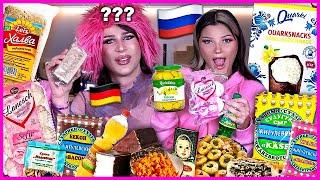 DEUTSCHE MAUS testet RUSSISCHES Essen!  (Süßigkeiten/Snacks etc.) 