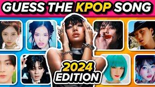 GUESS THE KPOP SONG: Most Popular 2024 Kpop Songs | KPOP QUIZ GAME