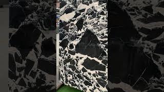 Luxury natural Grand Constantine black marble slabs on sale #edgstone #blackmarble #marbleblack