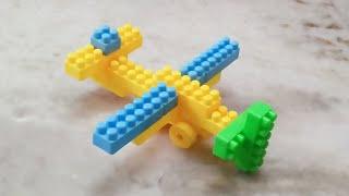 ASMR Diy Aeroplane /ASMR building  blocks block game Lego Relaxation #Satisfaction #asmr#asmrsounds