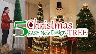 5 EASY New Design DIY Christmas Tree Decoration Ideas 2024