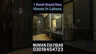 2021 Model House For Sale Lahore | Brand New Facing Park Hot Location | Numan Zulfiqar