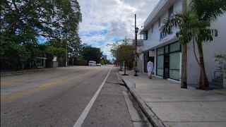 4K Buena Vista Neighborhood , Fall Cycling Virtual Travel Tour , Miami Florida , November 2024