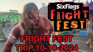 Fright Fest Trip 10-18-2024 At Six Flags Great America