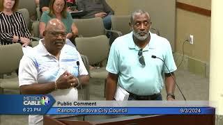 Rancho Cordova City Council - September 3, 2024