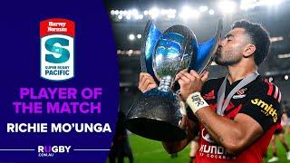 Richie Mo'unga masterclass performance in the Super Rugby Pacific Final