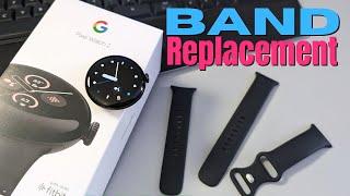 How to Change Google Pixel Watch 2 Band (Removal + Attach)