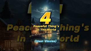 4 Peaceful Thing's in the World#explore #music #foryou #motivation #islamistics #arabic #love #facts