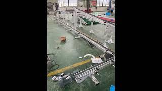 Maxsen flexible chain conveyor testing
