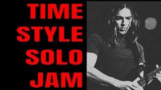 Time Jam | Pink Floyd Style Guitar Backing Track (F# Minor)