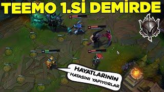 DEMİRLER ÇILDIRDI! TEEMO 1.Sİ DEMİRDE OYNARSA NE OLUR?