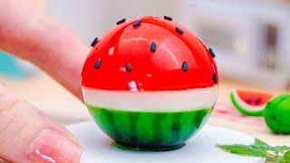 Jelly Making  Yummy Miniature Watermelon Jelly Recipe |  Amazing Fresh Fruits for Summer