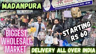 Madanpura | Biggest Bag Market in Mumbai | TR Bags  | Shopping Vlog 