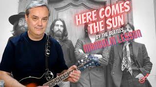 Here Comes the Sun (Beatles) – Mandolin Lesson #rockpopmandolin