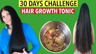 30-Day Hair Growth Challenge: Boost Hair Growth Triple with This Powerful Tonic