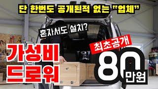 업체에 또 가세요? 80만원이면 나혼자 설치 철거 가능한! 가성비 쩌는 드로워! 단한번도 공개된적 없는곳! 아직도 200만원에 평탄화 작업하세요?