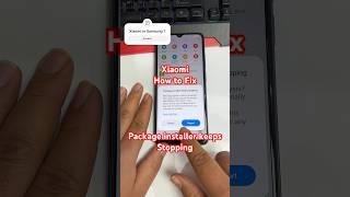 Xiaomi Apps Not installed | Package installer Keep Stopping #xiaomi #frpbypass
