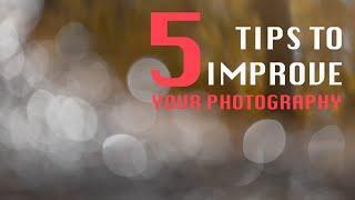 5 TIPS to instantly IMPROVE your photography