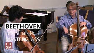 Beethoven Cello Sonata No.3 | LDSM 2015 Cello Masterclass with Gregor Horsch