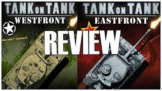 Tank on Tank Series Review Westfront & Eastfront | Lock 'n Load | Wargame Boardgame World War 2