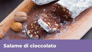 SALAME DI CIOCCOLATO - Senza uova: facile e buonissimo!