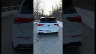 2022 VOLKSWAGEN GOLF R Exhaust Sound, best hatchback in Canada? #shorts #volkswagen