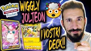 JOLTEON PIU' FORTE DI ALCUNI EX!BELLISSIMO DECK!SCLERO MALE!  Pokémon[TCGP]Trading Card Games Pocket