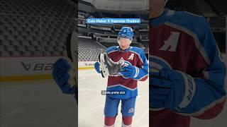 Cale Makar Tests Shadow Skates