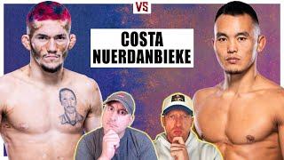 UFC Vegas 93: Shayilan Nuerdanbieke vs. Melk Costa Prediction, Bets & DraftKings