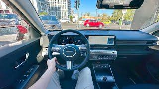 Hyundai Kona 2024 Test Drive POV No Comment