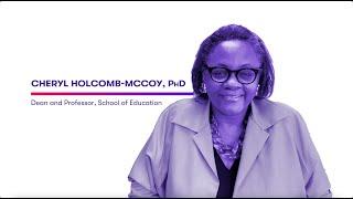 60 Seconds with AU Expert Cheryl Holcomb-McCoy