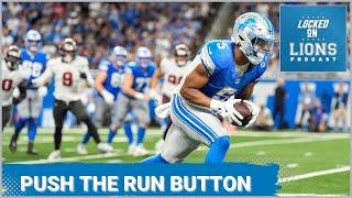 The Detroit Lions must get back to what they do best on offense