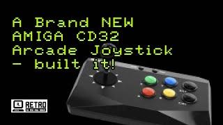 A brand new Amiga CD32 Arcade-Stick - and you can built it #cd32 #amiga #commodore #amigacd32