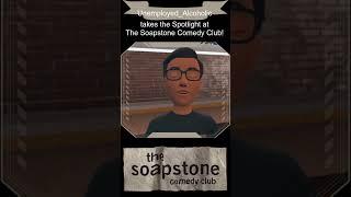 The Unemployed Alcoholic Tells a Joke at the Soapstone Comedy Club in Horizon Worlds