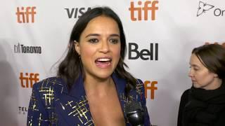 Michelle Rodriguez praises Steven McQueen's portrayal of women in WIDOWS