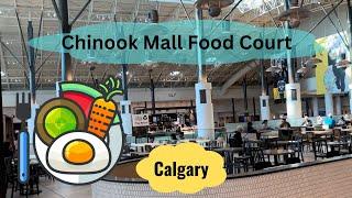 Calgary Chinook Mall food court in September 2023