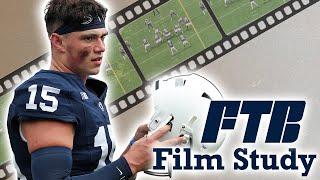 Inside The Mind of Penn State QB Drew Allar | FTB Film Study