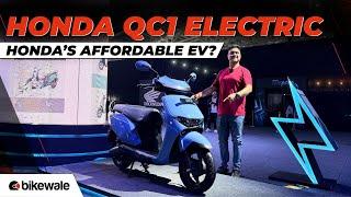 2024 Honda QC1 Electric Scooter Walkaround | The Affordable Activa e: | BikeWale